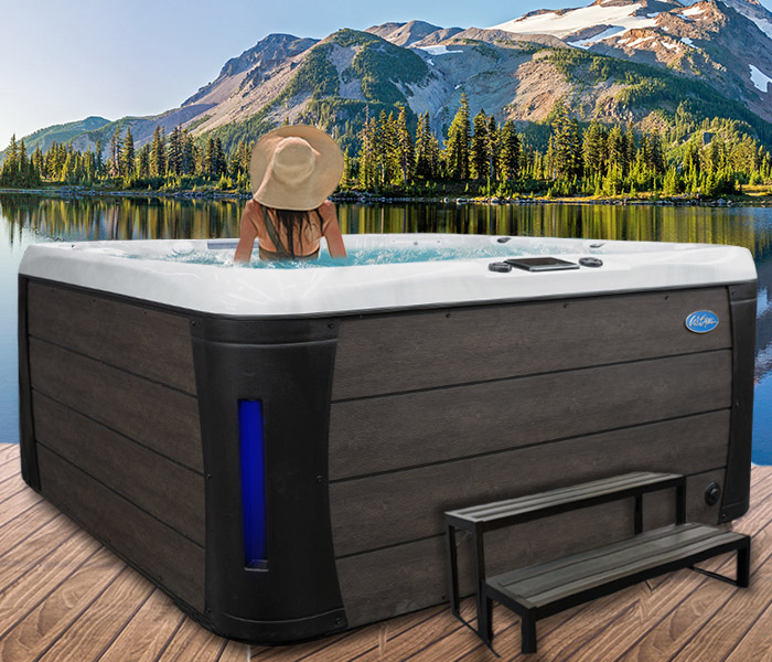Calspas hot tub being used in a family setting - hot tubs spas for sale Erie